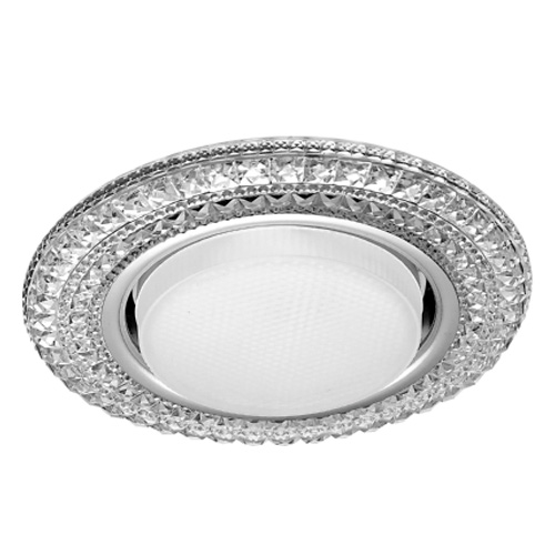 Светильник встраиваемый Emillia 8696 LED 53 3 70 GX53, прозрачный Светильник встраиваемый Emillia 8696 LED 53 3 70 GX53, прозрачный