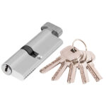 Цилиндровый механизм с вертушкой 200 ZM 90мм 45*10*35 CP хром 5кл