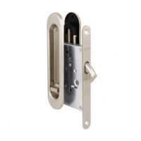 Защелка с ручкой для раздвижных дверей Soft line SL 011 SN