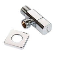 Кран для подключения стир приборов 1/2"х3/4", TIM квадрат