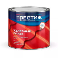 Краска масляная Престиж МА-15 сурик, 1.9 кг