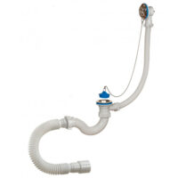 Сифон ORIO А-40089 с гибкой трубкой, 1 1/2"х40 мм