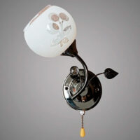 Бра XA1084B/1 BKPL черный жемчуг, 1х60W, E27
