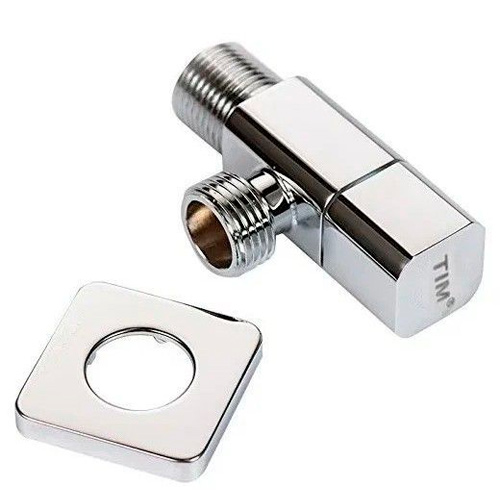 Кран для подключения стир приборов 1/2"х1/2", TIM квадрат Кран для подключения стир приборов 1/2"х1/2", TIM квадрат
