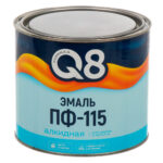 Эмаль ПФ-115 Formula Q8 черная, 0.8 кг