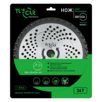 Нож для триммера TUSCAR BB1034, Premium, Anti-Kick, 230х25, 4х36Т