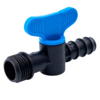 Кран для многолетней трубки 16 мм х 1/2", PLAMIX/CRAB PL 011-7